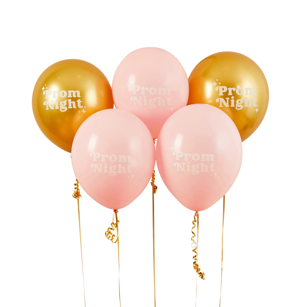Prom Night Balloons - Pack of 5 / Prom Decorations Balloons Prom Night Balloons - Pack of 5