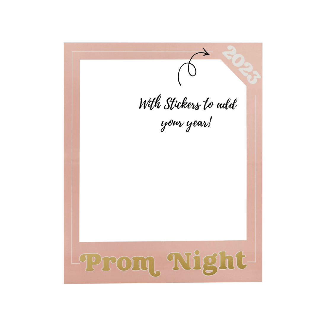 Prom Night Photo Frame backdrop Prom Night Photo Frame
