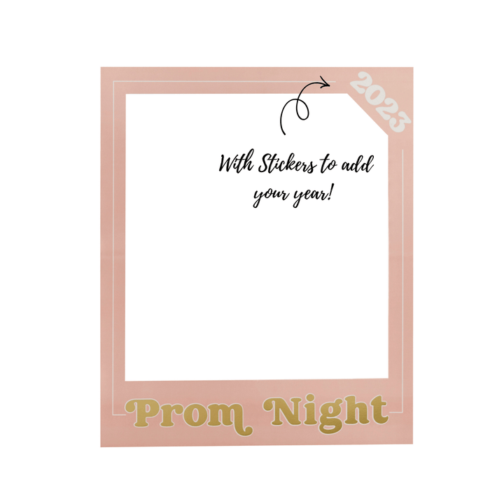 Prom Night Photo Frame backdrop Prom Night Photo Frame