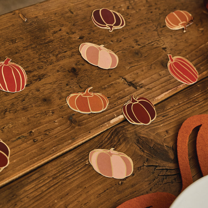 Pumpkin Table Scatter | Halloween Party Supplies UK Party Decorations Pumpkin Table Scatter