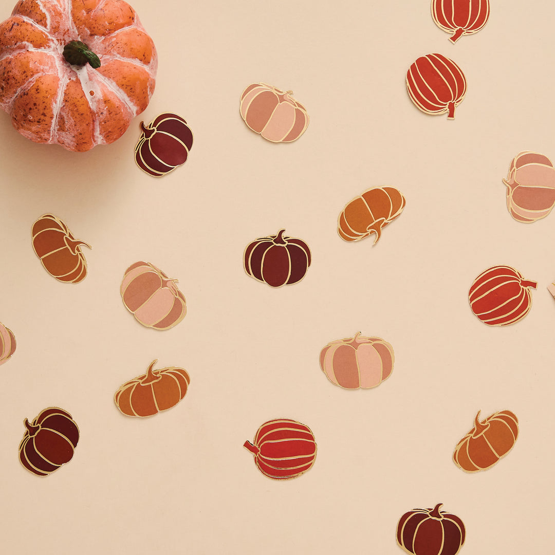 Pumpkin Table Scatter | Halloween Party Supplies UK Party Decorations Pumpkin Table Scatter