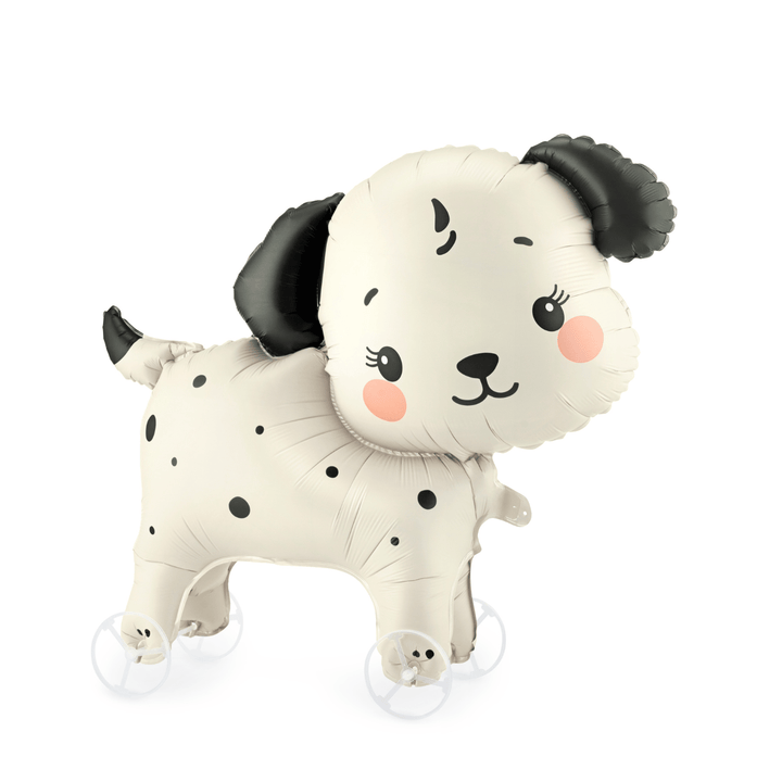 Puppy on Wheels Foil Balloon - Puppy Birthday Party Balloons Balloons Puppy on Wheels Foil Balloon