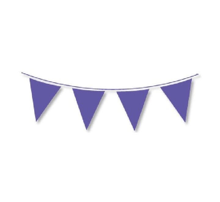 Bunting Purple Party Bunting - 10 metres
