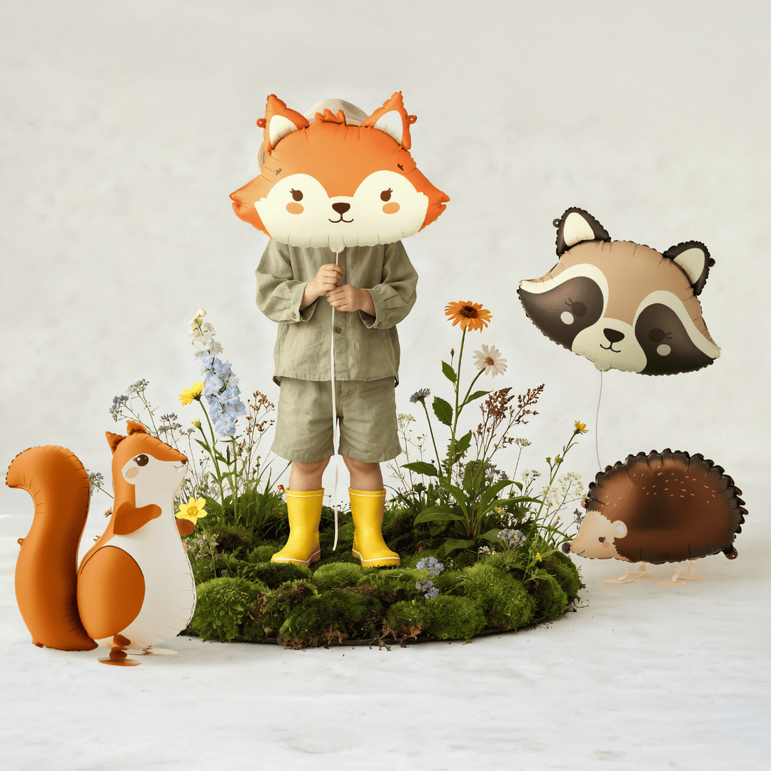 Raccoon Head Foil Balloon Balloons Raccoon Head Foil Balloon