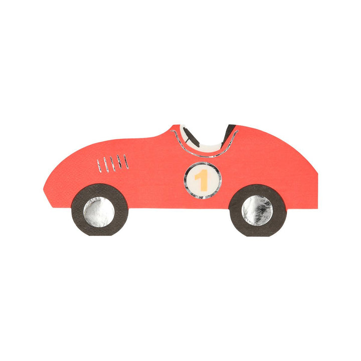 Race Car Party Napkins x 16 | Meri Meri party napkins Race Car Party Napkins x 16