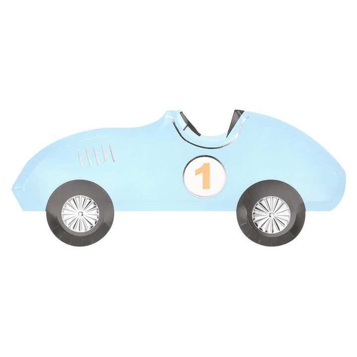 Race Car Party Plates x 8 | Meri Meri party plates Race Car Party Plates x 8