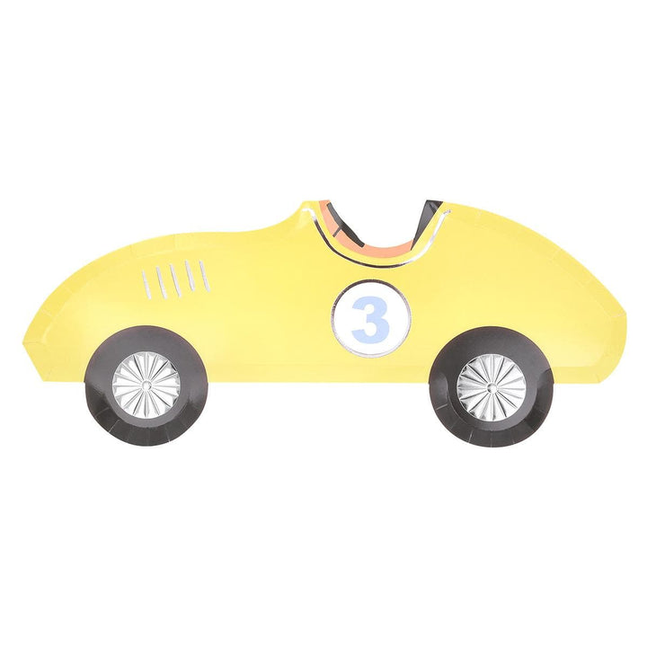 Race Car Party Plates x 8 | Meri Meri party plates Race Car Party Plates x 8