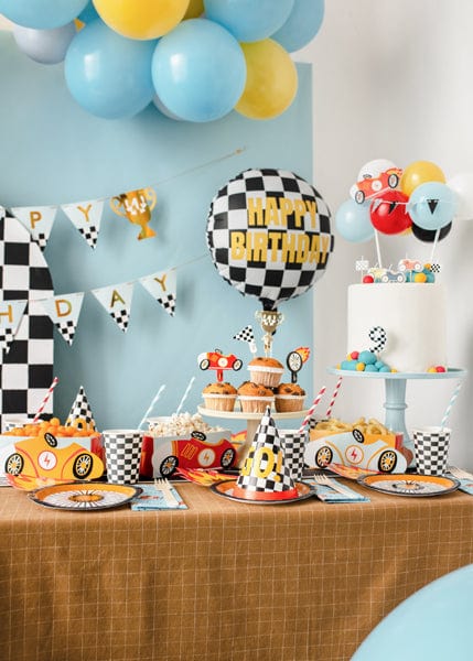 18 Bunte Pizza Cupcake-Topper – Glitzernd, Für Fast-Food-Partys, Babyparty, Geburtstag