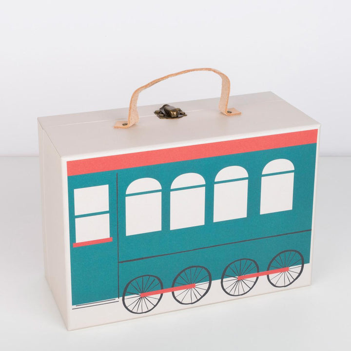 Railway Train Wooden Advent Calendar | Meri Meri Advent Calendars Railway Train Wooden Advent Calendar