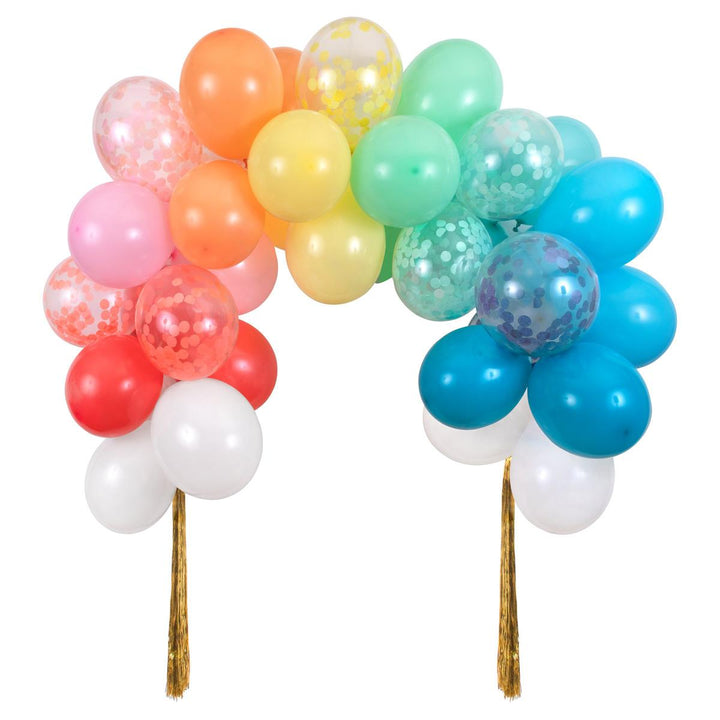 Rainbow Balloon Arch Kit | Meri Meri Rainbow Party Balloons Rainbow Balloon Arch Kit (40 balloons)