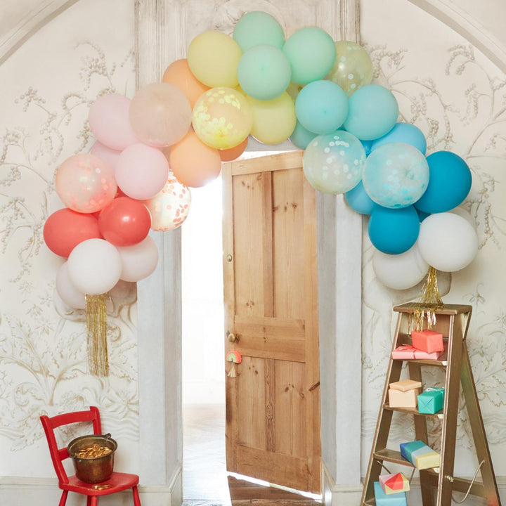 Rainbow Balloon Arch Kit | Meri Meri Rainbow Party Balloons Rainbow Balloon Arch Kit (40 balloons)