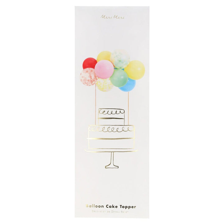 Rainbow Balloon Cake Topper Kit | Meri Meri Rainbow Party Cake Topper Rainbow Balloon Cake Topper Kit