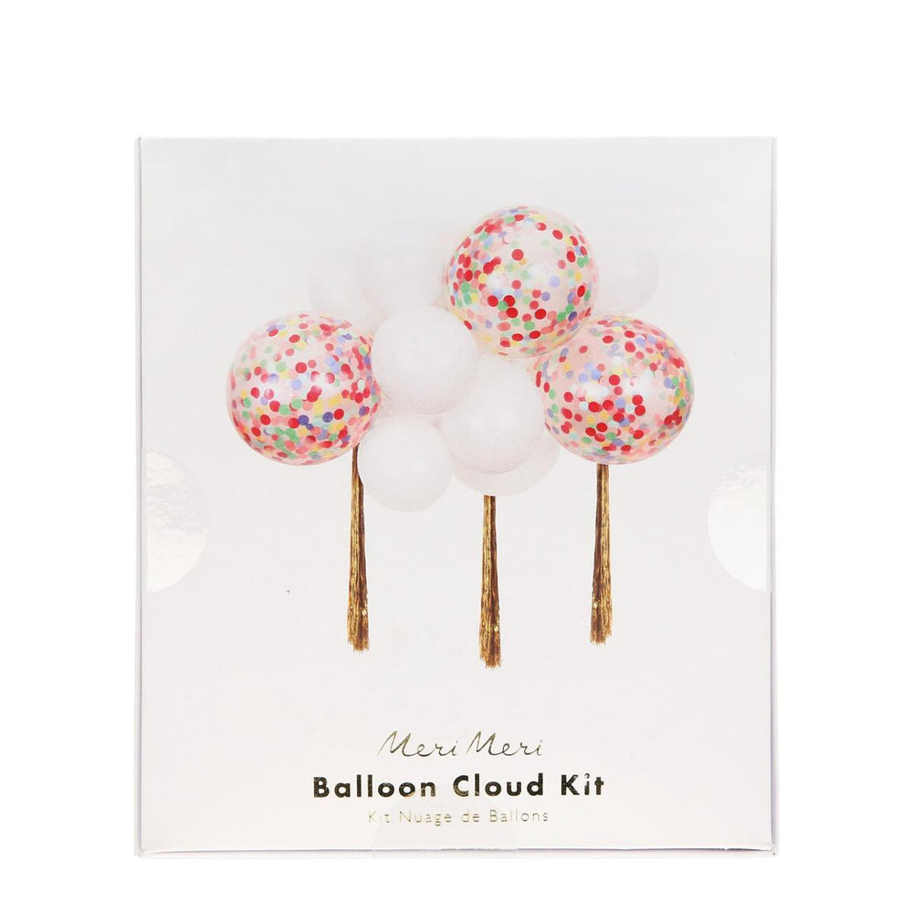 Rainbow Balloon Cloud Kit | Meri Meri Rainbow Party Balloons Rainbow Balloon Cloud Kit (14 balloons)