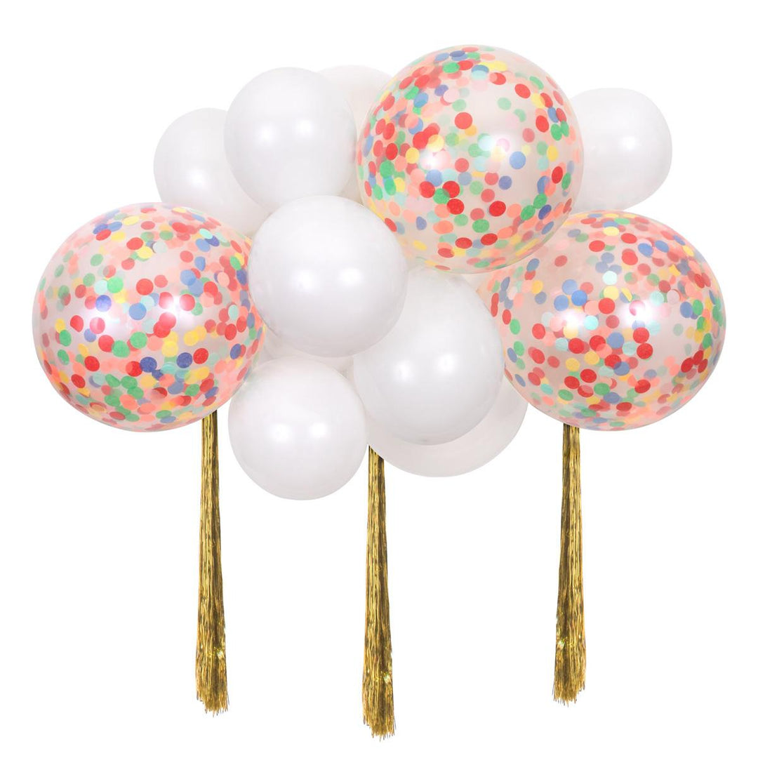 Rainbow Balloon Cloud Kit | Meri Meri Rainbow Party Balloons Rainbow Balloon Cloud Kit (14 balloons)