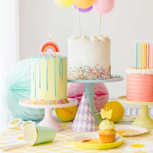 Birthday Candles Rainbow Birthday Cake Candle (4.5cm)