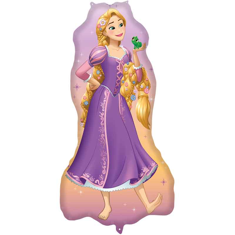 Rapunzel Foil Balloon | Disney Princess Party Decorations Foil Balloon Disney Princess Rapunzel Supershape Foil Balloon (40 inch)