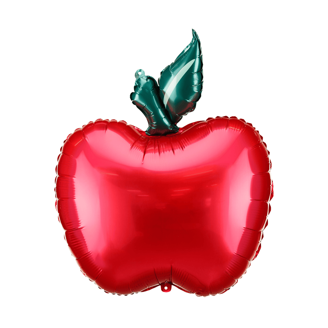 Red Apple Foil Balloon - Fruit Party & Back to School Decorations Foil Balloon Apple Shape Foil Balloon