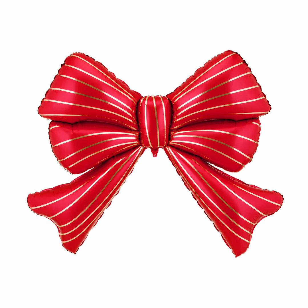 Red Bow Foil Balloon Foil Balloon Red Bow Foil Balloon