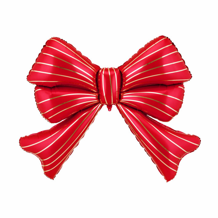 Red Bow Foil Balloon Foil Balloon Red Bow Foil Balloon