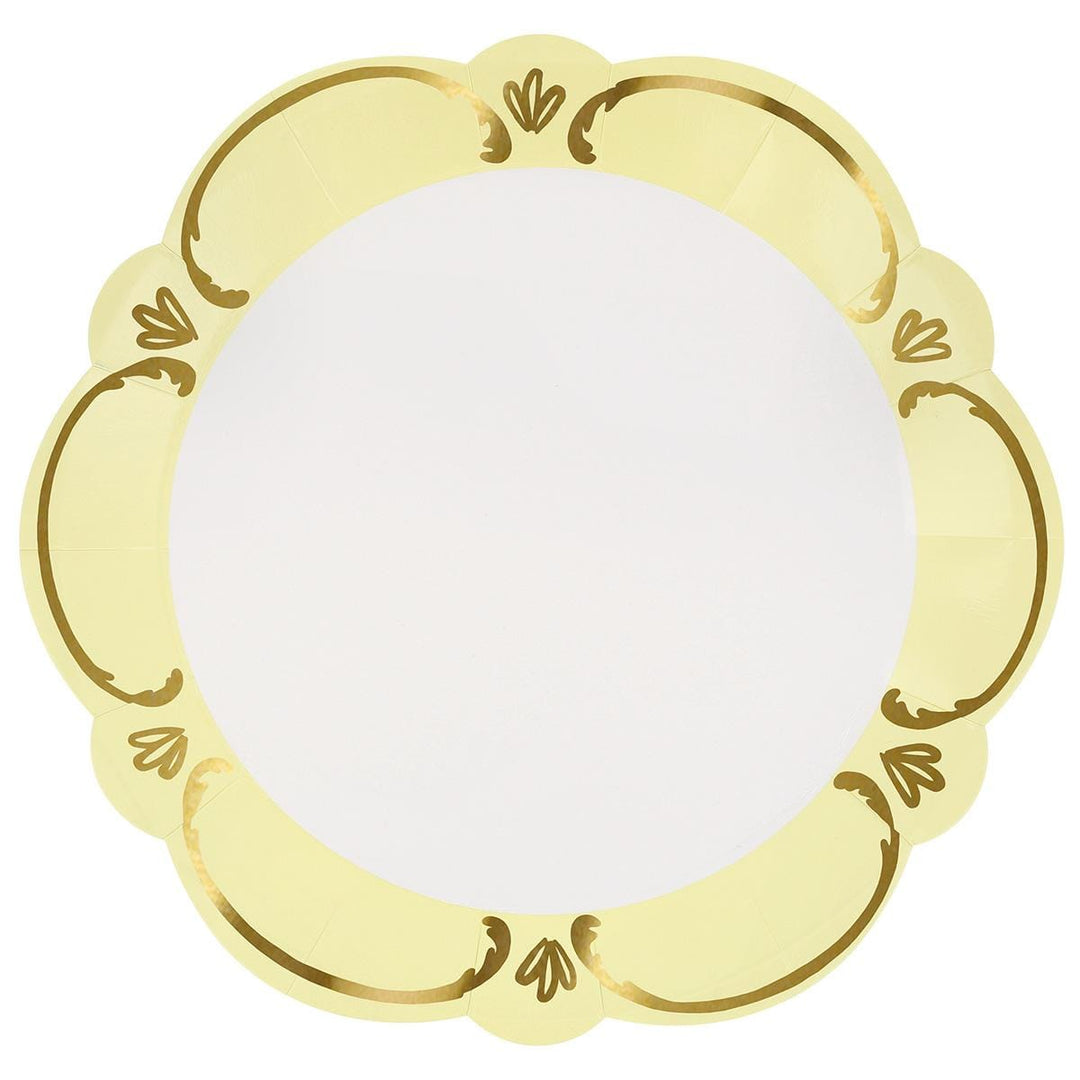 Rococo Pastel Dinner Party Plates x 8 | Meri Meri party plates Rococo Pastel Dinner Party Plates x 8