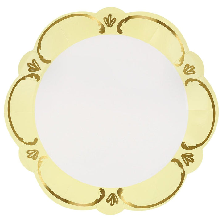 Rococo Pastel Dinner Party Plates x 8 | Meri Meri party plates Rococo Pastel Dinner Party Plates x 8
