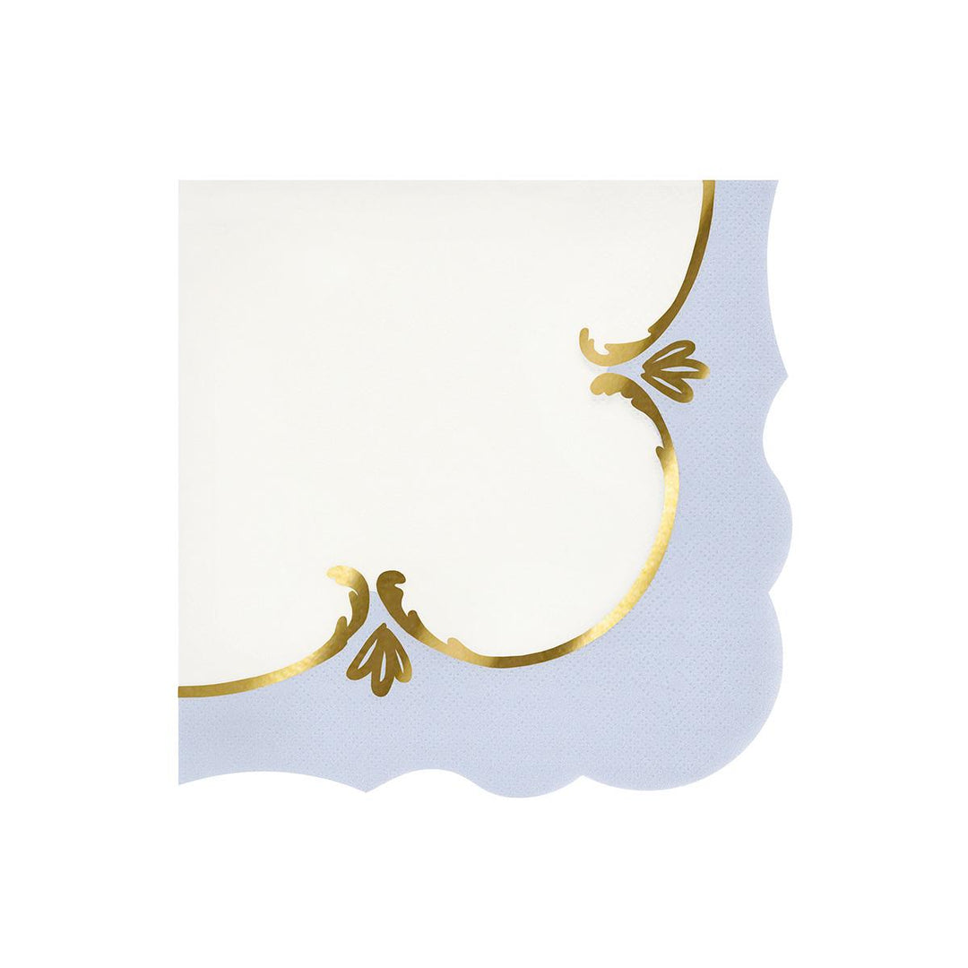 Rococo Pastel Large Party Napkins x 16 | Meri Meri party napkins Rococo Pastel Large Party Napkins x 16