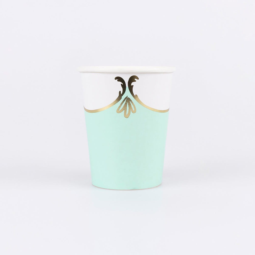 Rococo Pastel Party Cups x 8 | Meri Meri party cups Rococo Pastel Party Cups x 8