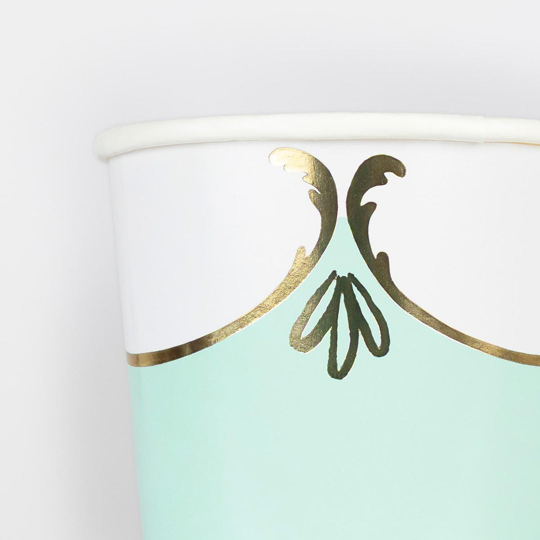 Rococo Pastel Party Cups x 8 | Meri Meri party cups Rococo Pastel Party Cups x 8