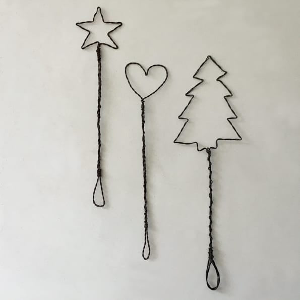 Rusty Wire Star Christmas Decoration | East of India Christmas Decoration East of India Rusty Wire Star Christmas Decoration