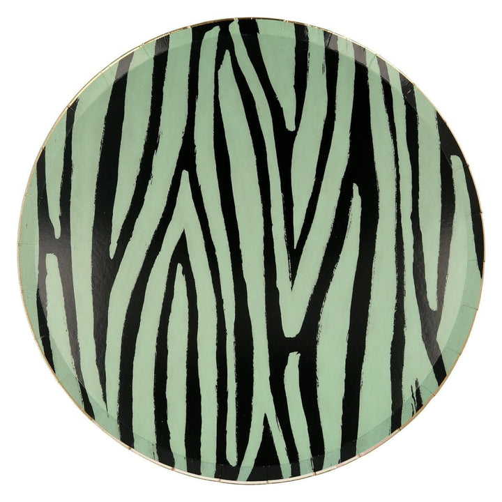 Safari Animal Print Dinner Plates x 8 | Party Tableware UK Tableware Safari Animal Print Dinner Plates x 8