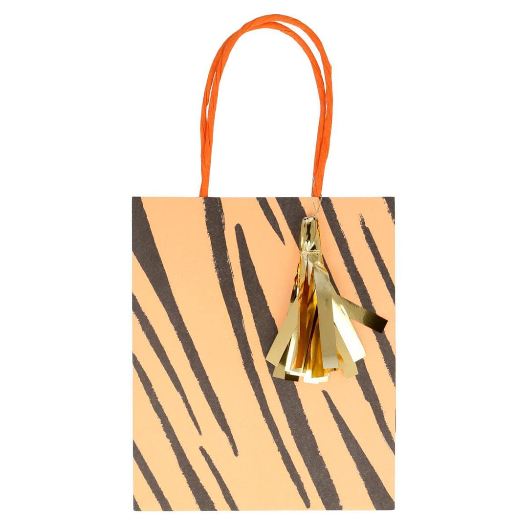 Safari Animal Print Party Bags x 8 | Party Bags UK Party Bags Safari Animal Print Party Bags x 8