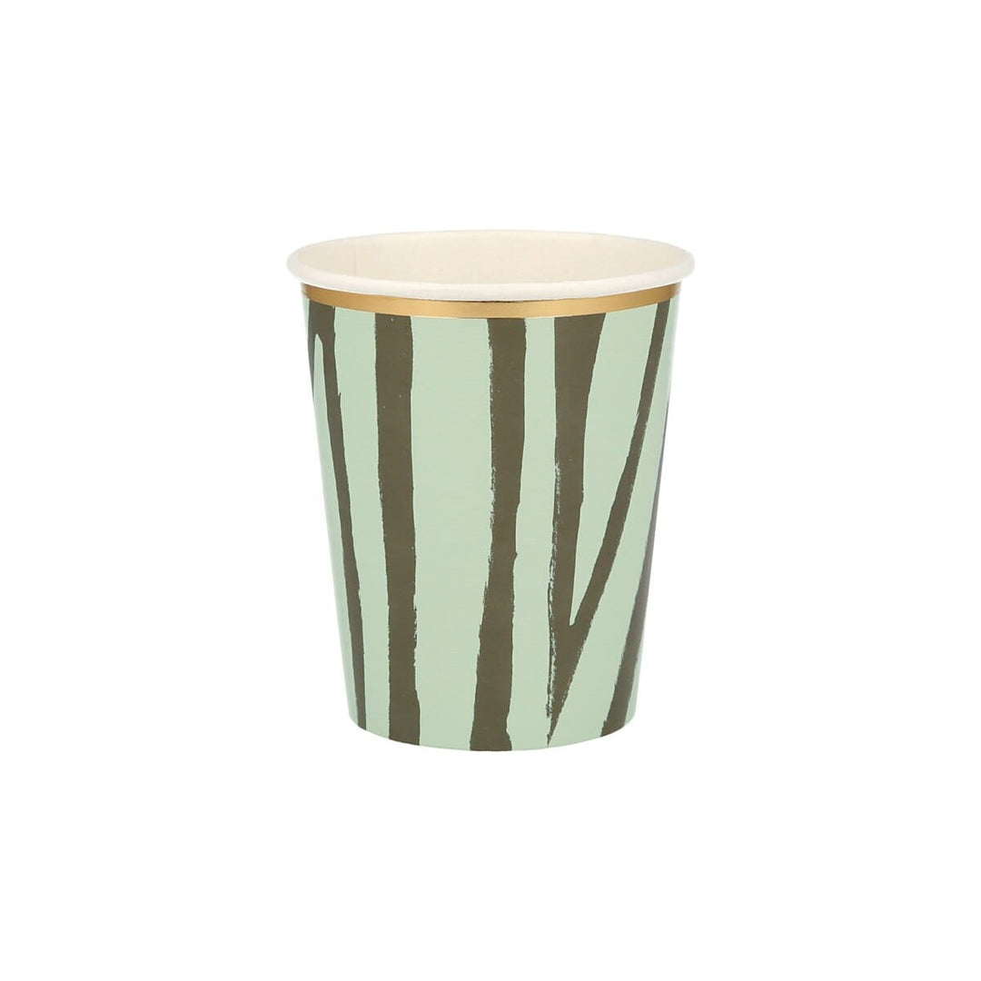 Safari Animal Print Party Cups x 8 | Party Tableware UK Tableware Safari Animal Print Party Cups x 8