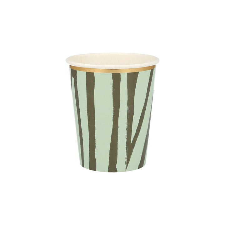 Safari Animal Print Party Cups x 8 | Party Tableware UK Tableware Safari Animal Print Party Cups x 8
