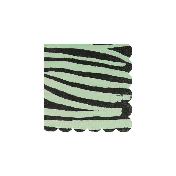 Safari Animal Print Small Napkins x 16 | Party Tableware UK Tableware Safari Animal Print Small Napkins x 16