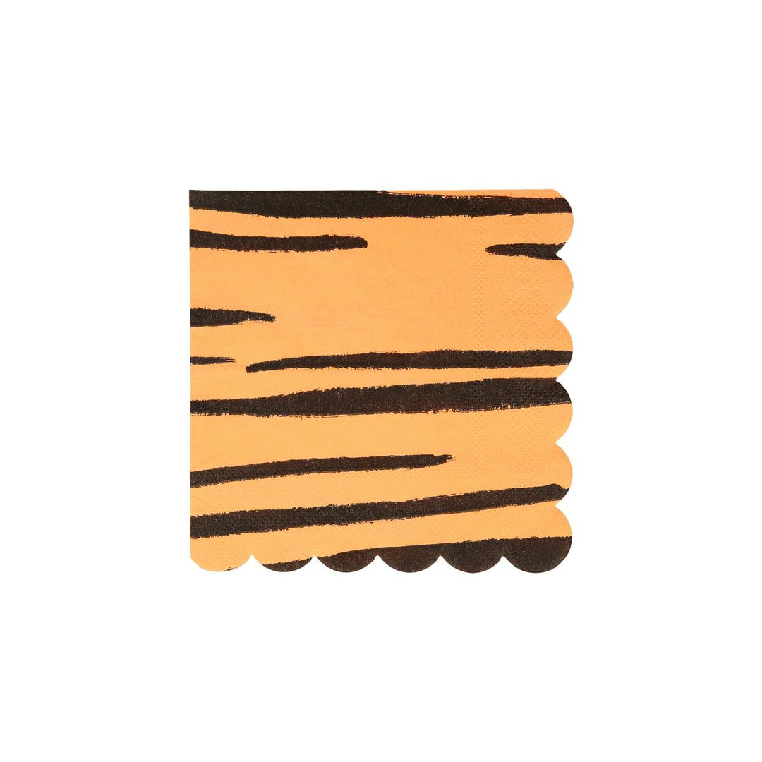 Safari Animal Print Small Napkins x 16 | Party Tableware UK Tableware Safari Animal Print Small Napkins x 16