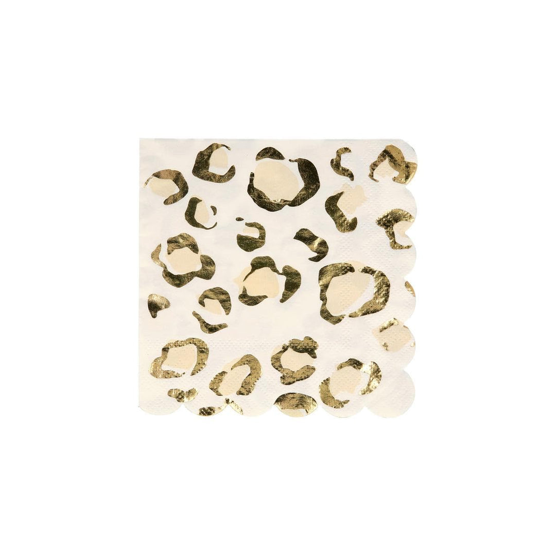Safari Animal Print Small Napkins x 16 | Party Tableware UK Tableware Safari Animal Print Small Napkins x 16