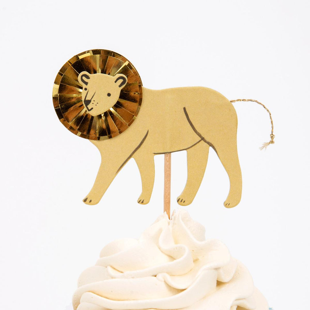 Safari Animals Cupcake Kit x 24 | Cake Decorating UK Cake Decorating Supplies Safari Animals Cupcake Kit x 24 toppers