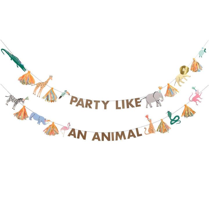 Safari Animals Large Garland Set | Party Decorations UK Party Decorations Safari Animals Large Garland Set
