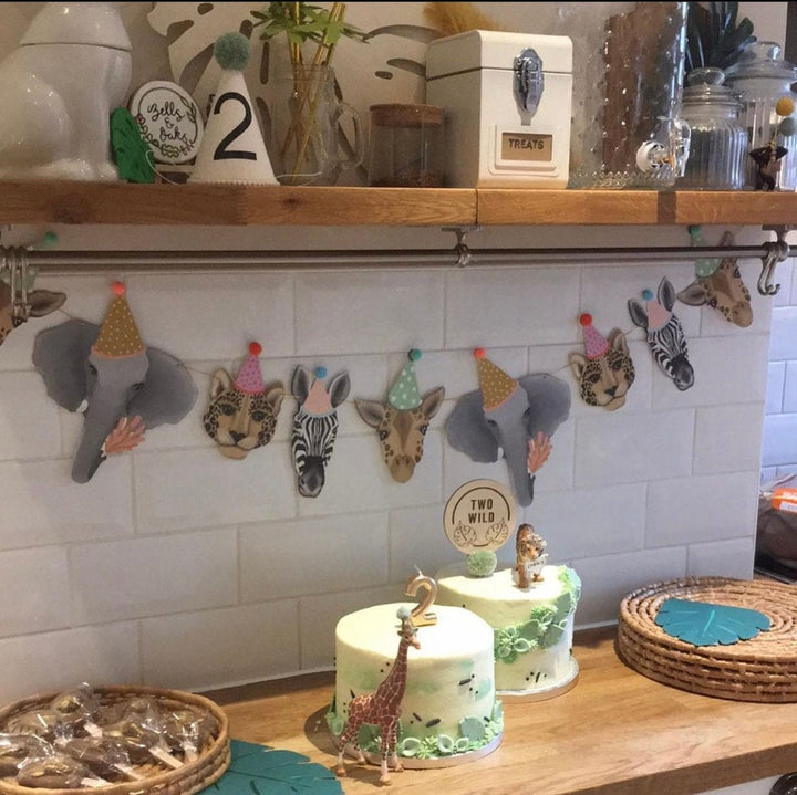Safari Party Animal Bundle Bunting Safari Party Animal Bundle