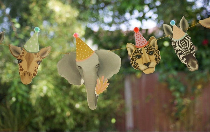 Safari Party Animal Bundle Bunting Safari Party Animal Bundle