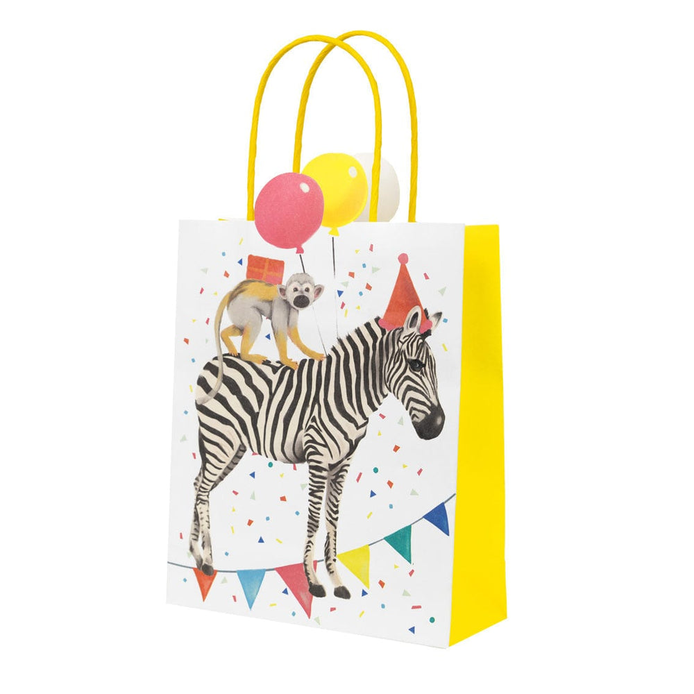 Safari Party Animal Party Bags x 8 - Safari Birthday Party Supplies Party Bags Safari Party Animal Party Bags x 8