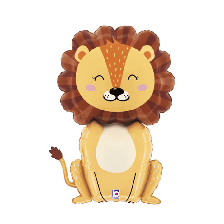 Safari Party - Lion Foil Balloon Balloons Lion Foil Balloon