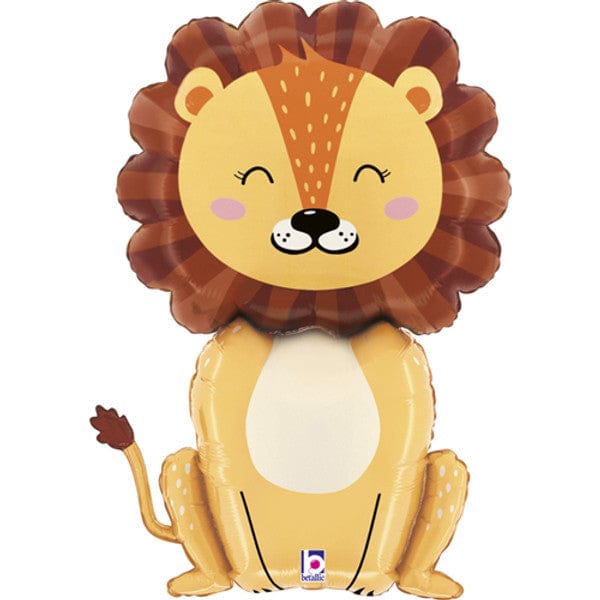 Safari Party - Lion Foil Balloon Balloons Lion Foil Balloon