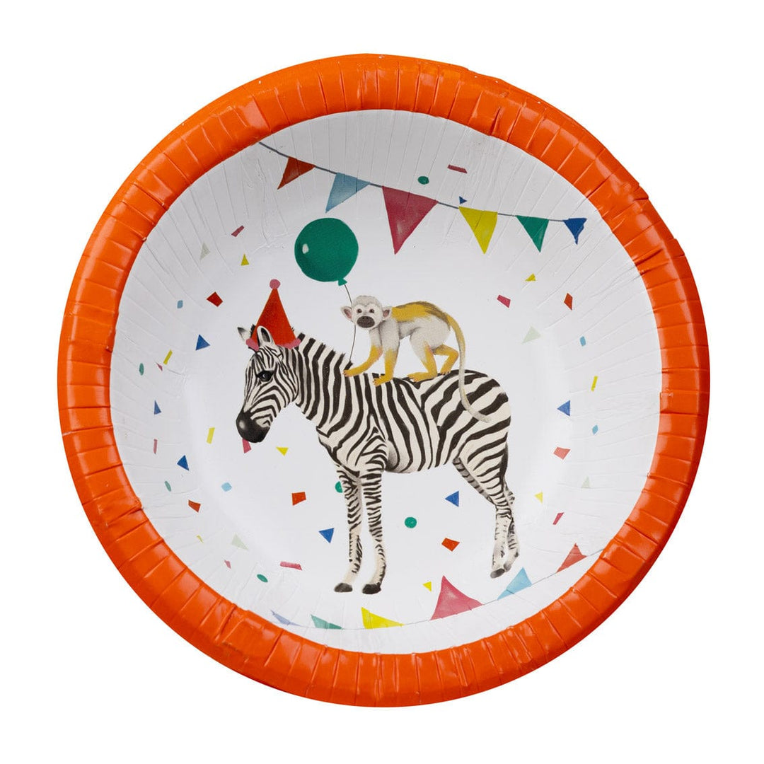 Safari Party Paper Bowls - 8 Pack - Safari Birthday Party Supplies party plates Safari Party Paper Bowls - 8 Pack