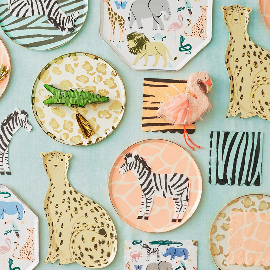 Safari Zebra Napkins x 20 | Party Tableware UK Tableware Safari Zebra Napkins x 20