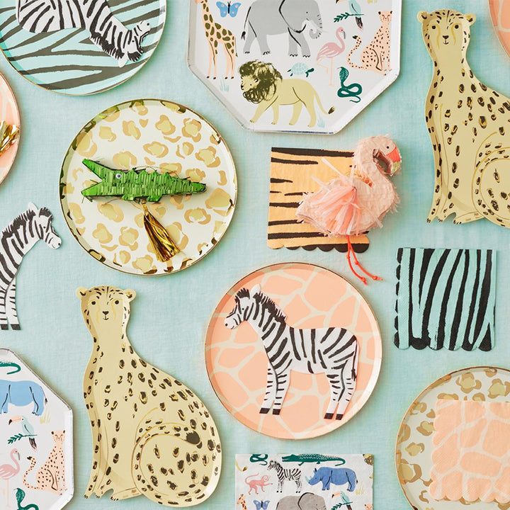 Safari Zebra Napkins x 20 | Party Tableware UK Tableware Safari Zebra Napkins x 20