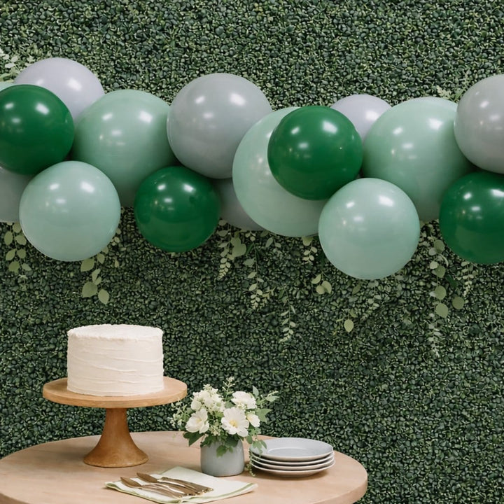 Sage Green Botanical Reusable PVC Balloon Garland - 7 Piece Balloons Sage Green Botanical Reusable PVC Balloon Garland - 7 Piece