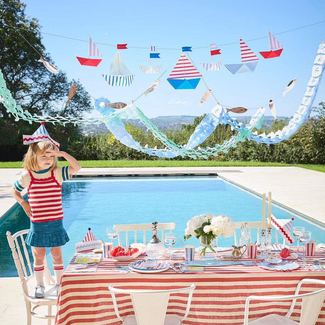 Sailor Party Hats x 8 | Meri Meri Party Hats Sailor Party Hats x 8
