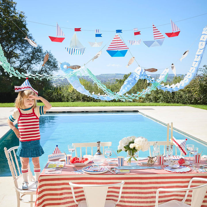 Sailor Party Hats x 8 | Meri Meri Party Hats Sailor Party Hats x 8
