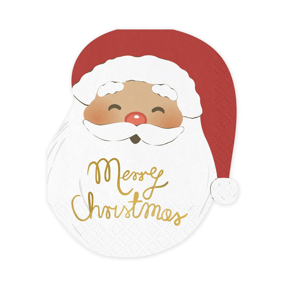 Santa Claus Christmas Paper Napkins x 12 Paper Napkins Santa Claus Christmas Paper Napkins x 12